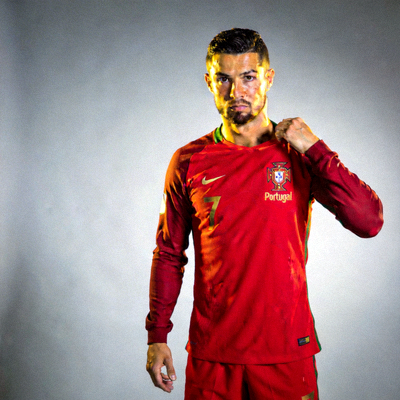 C罗 Cristiano Ronaldo 葡萄牙足球运动员肖像